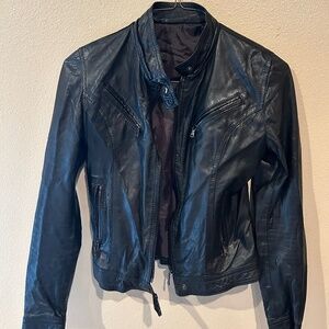 LAST CALL - Sabani Italian Leather Jacket | Size 44 (Extra Small)